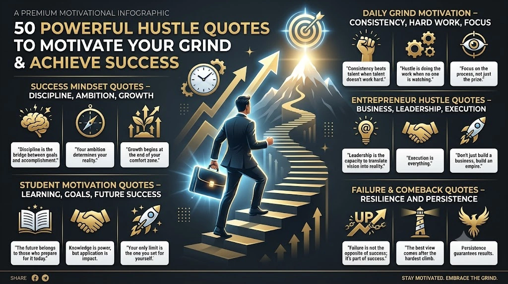 Hustle Quotes To Motivate Your Grind