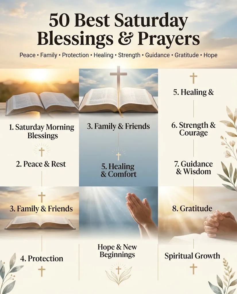 50 best Saturday blessings and prayers