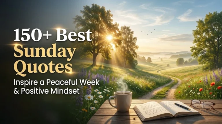 Best Sunday Quotes to Inspire a Peaceful Week