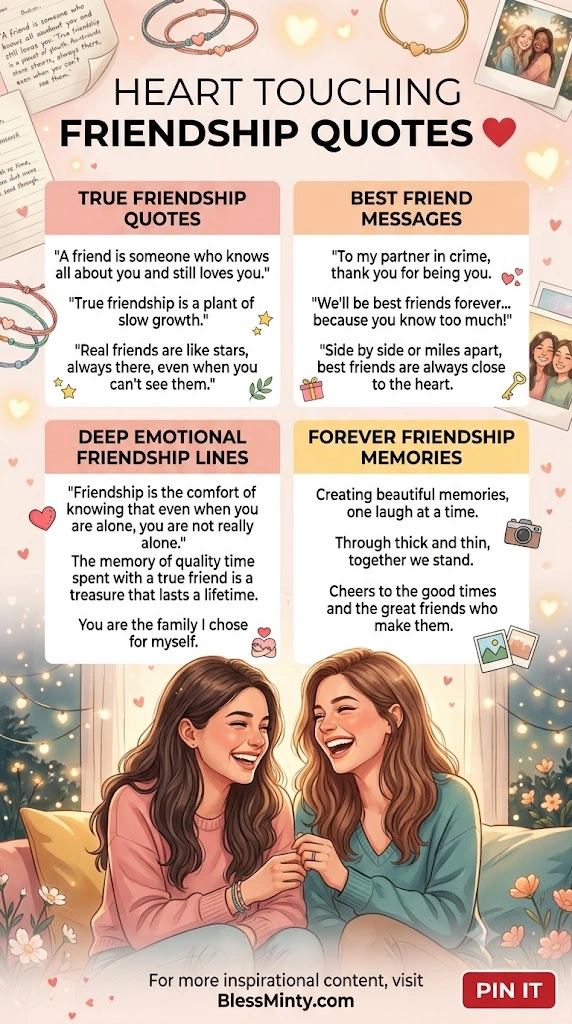 Heart Touching Friendship Quotes