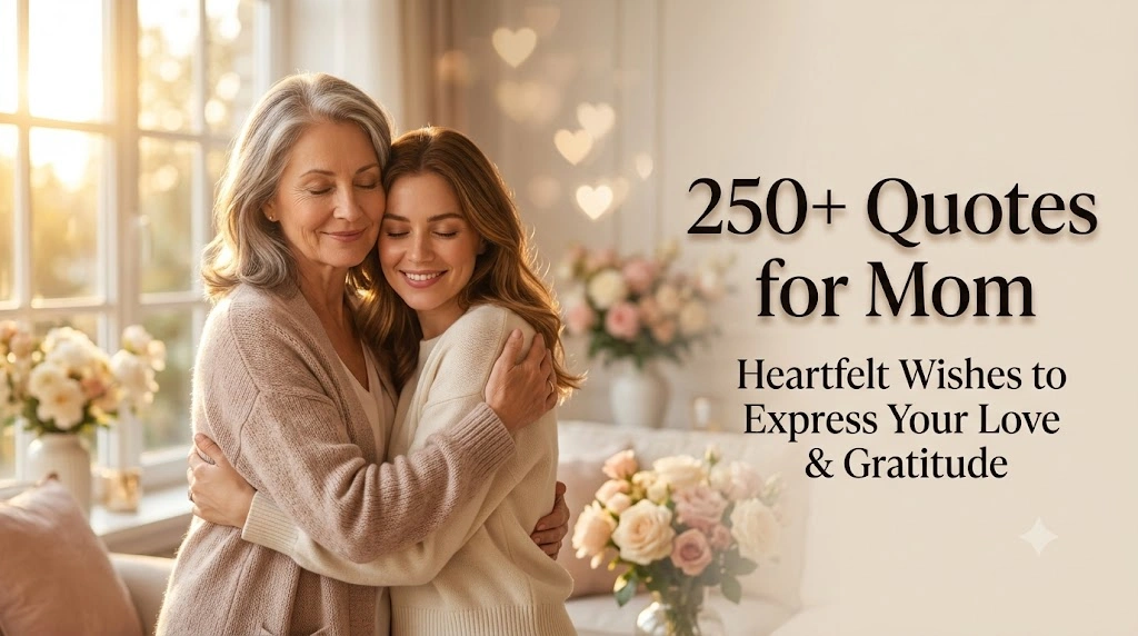 Quotes For Mom Heartfelt Wishes