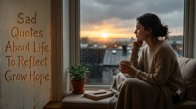 Sad Quotes About Life To Reflect