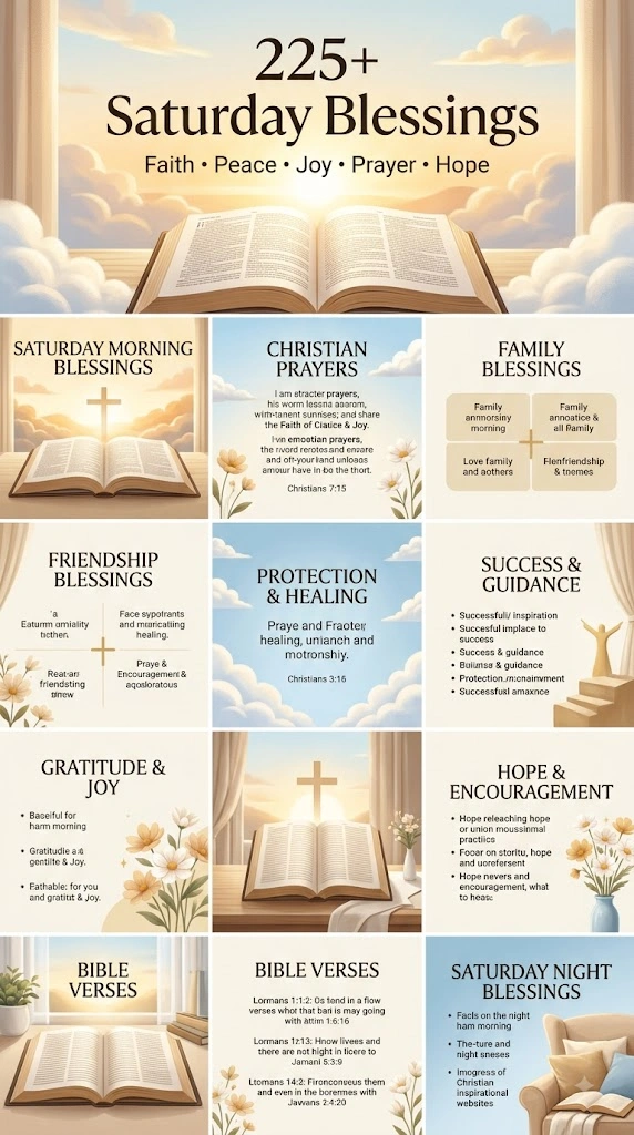 Saturday Blessings