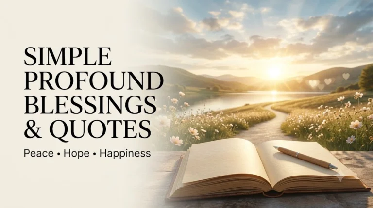 Simple Profound Temporal Blessings And Quotes