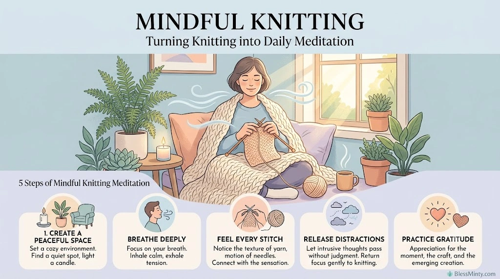Mindful Turning Knitting Into Daily