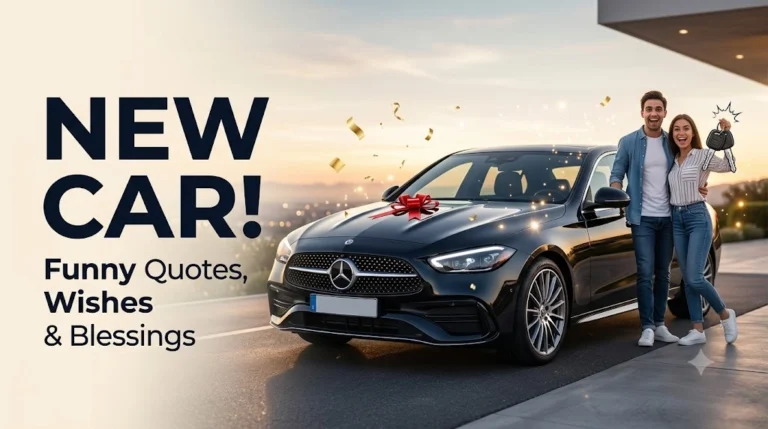 Funny New Car Quotes Wishes And Blessings