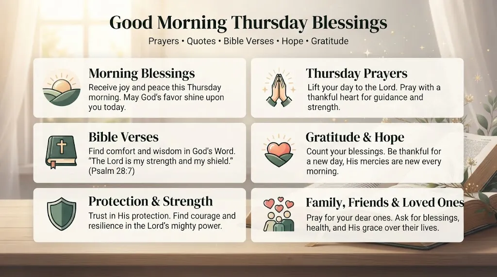 Good Morning Thursday Blessings