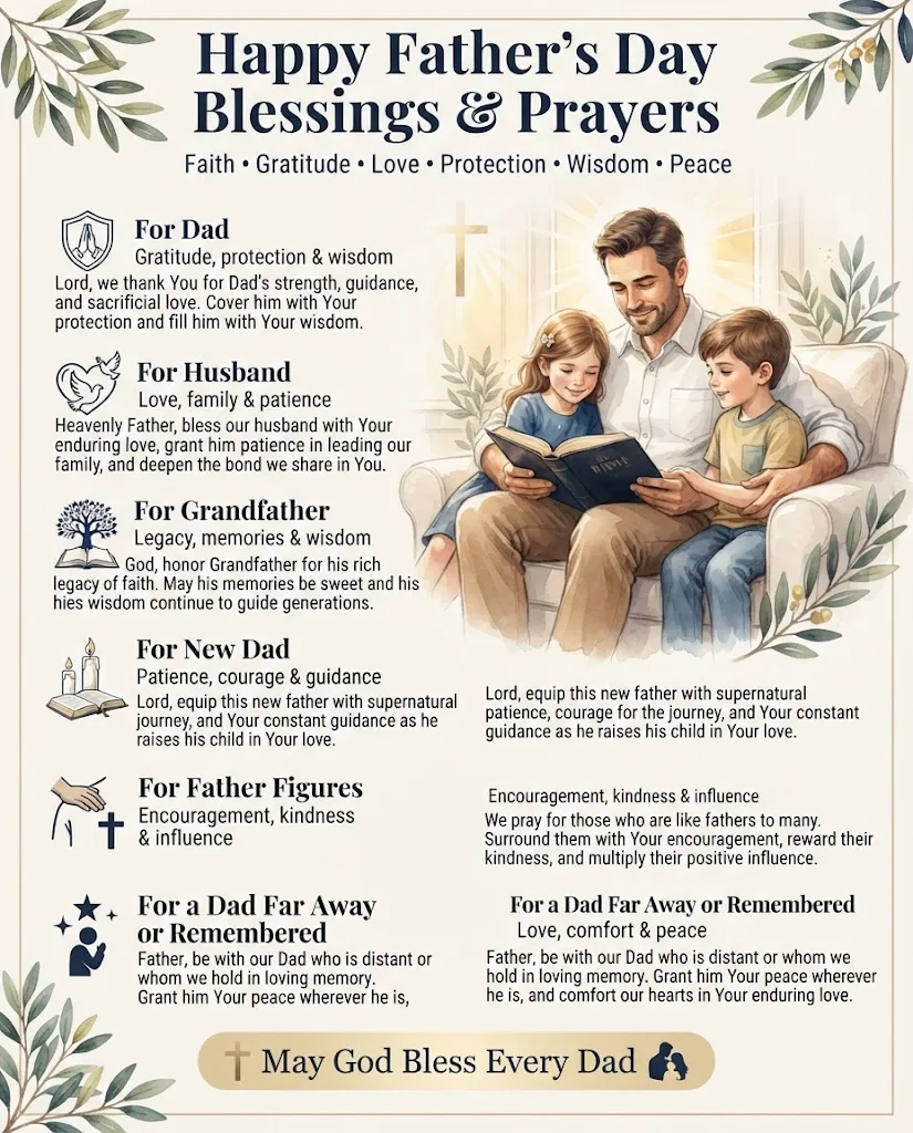 Happy Fathers Day Blessings