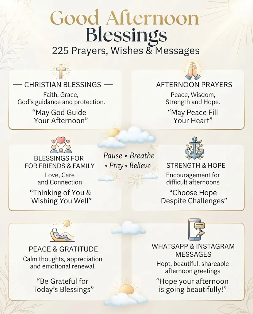 Good Afternoon Blessing