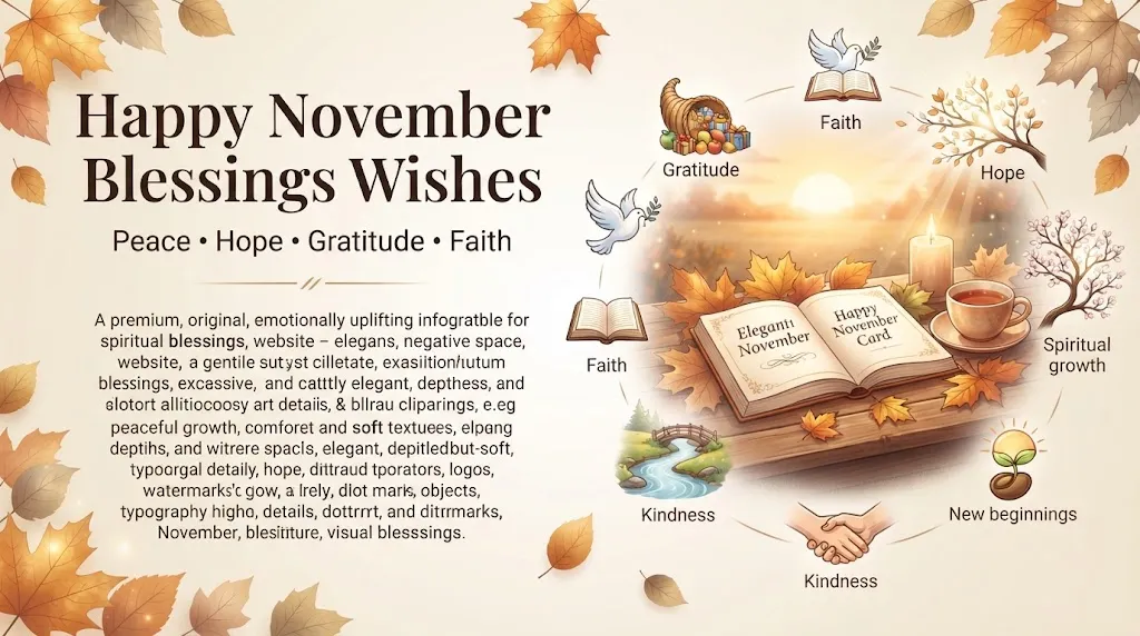 Happy November Blessings Wishes