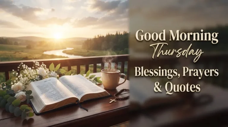 Good Morning Thursday Blessings