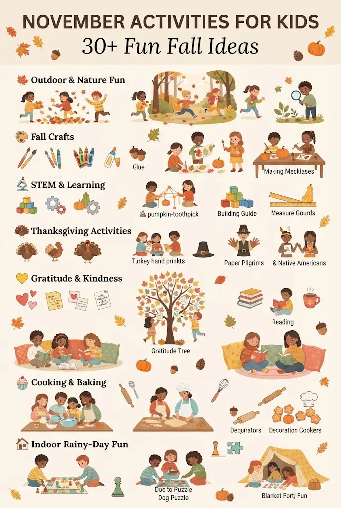 November activities for kids