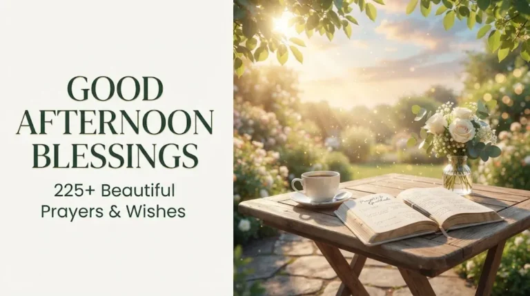 Good Afternoon Blessings