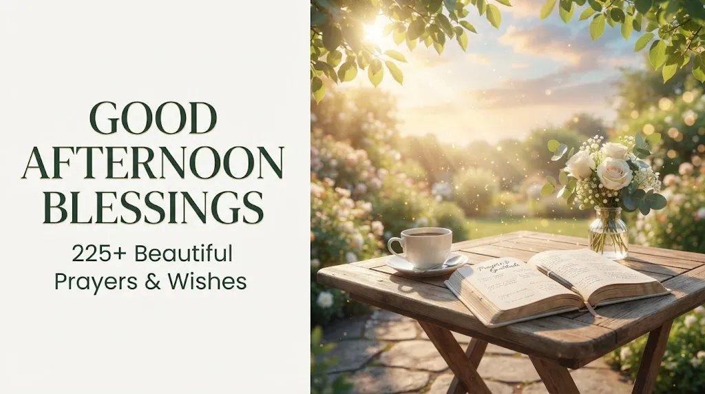 Good Afternoon Blessings