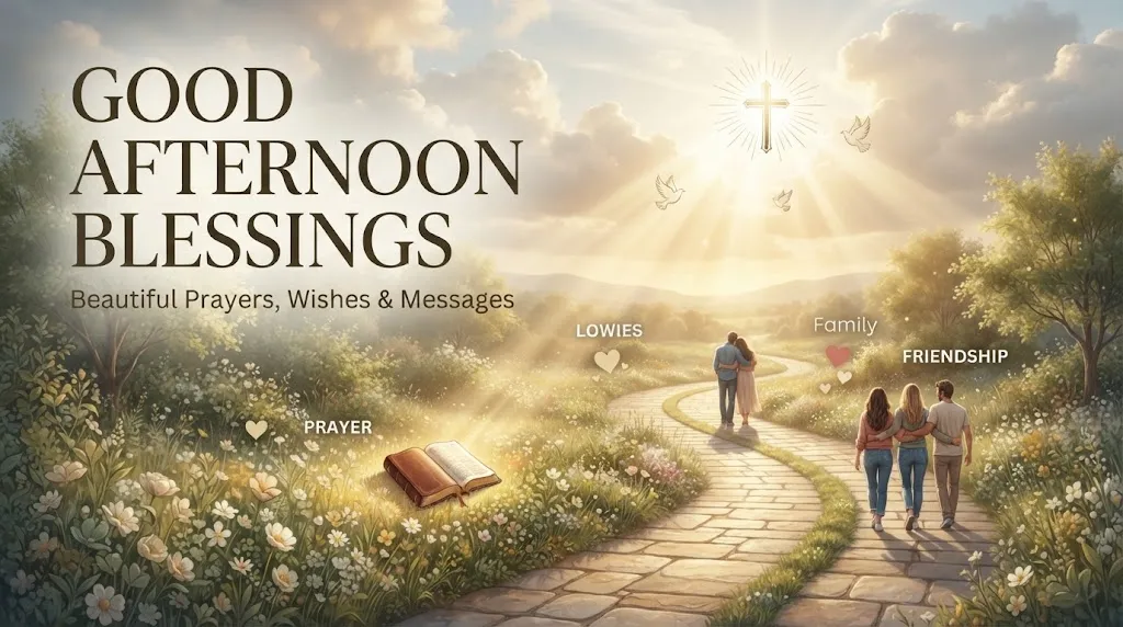 Good Afternoon Blessings
