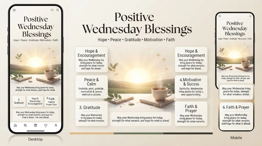 Positive Wednesday Blessings