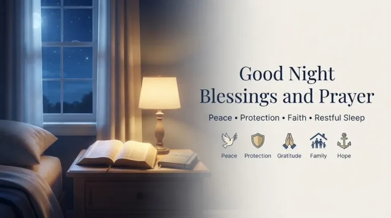 Good Night Blessings And Prayer