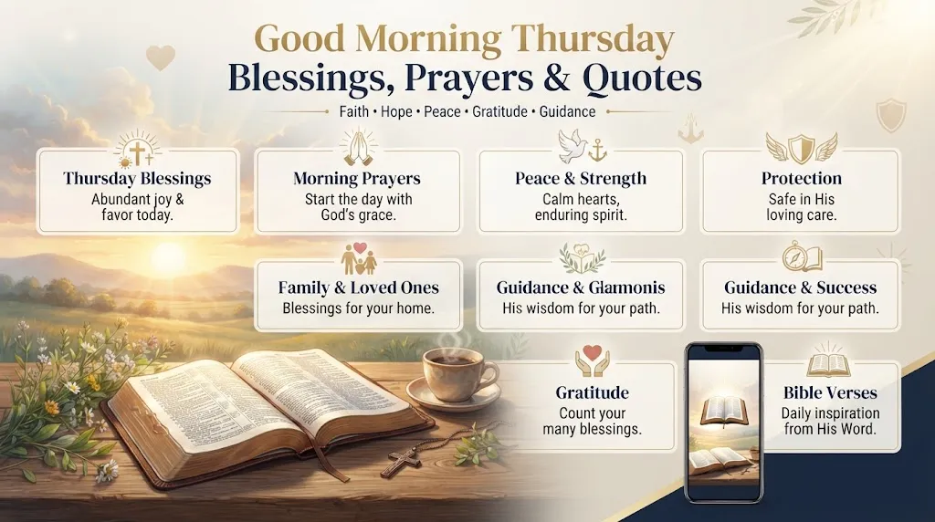 Good Morning Thursday Blessings Prayers