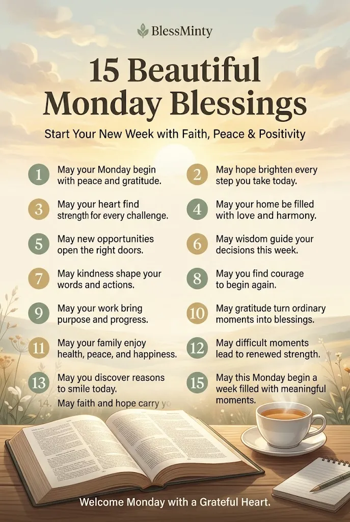 Monday Blessings