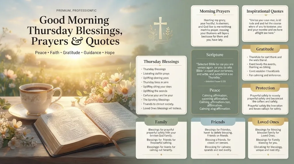 Good Morning Thursday Blessings Quotes