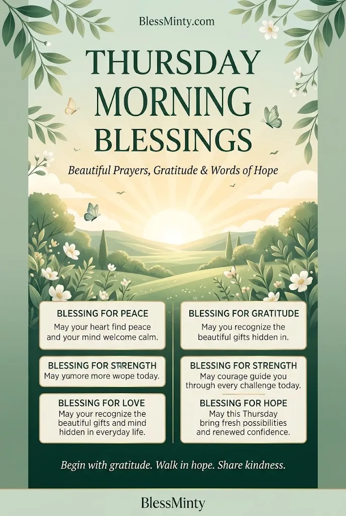 Thursday Morning Blessings