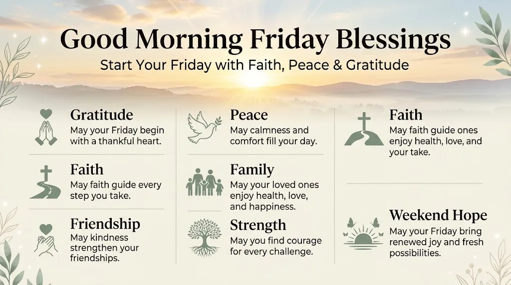 Good Morning Friday Blessings