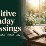 Positive Sunday Blessings Prayers