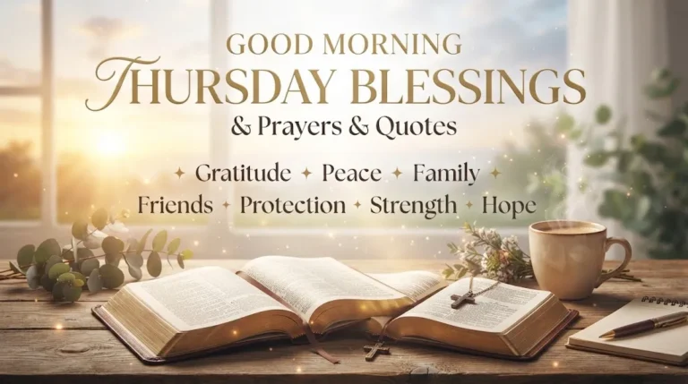 Good Morning Thursday Blessings Prayers Quotes