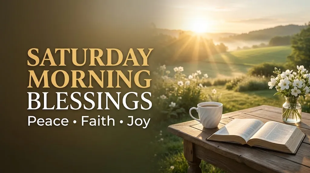 Morning Saturday Blessings