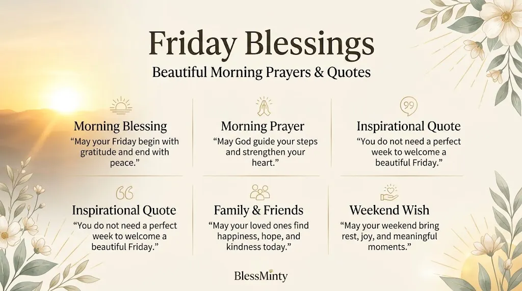 Friday Blessings Beautiful Morning Prayers