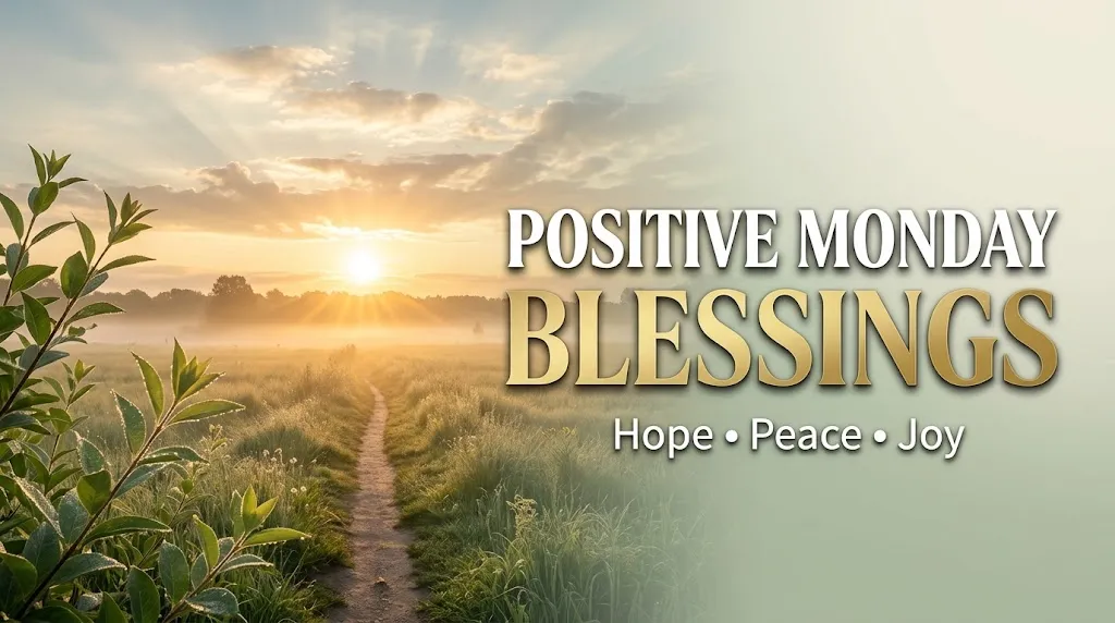 Positive Monday Blessings